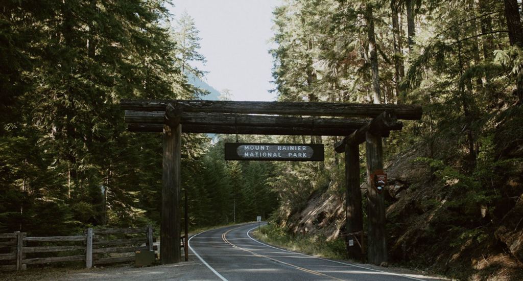 Mount Rainier Stevens Canyon entrance